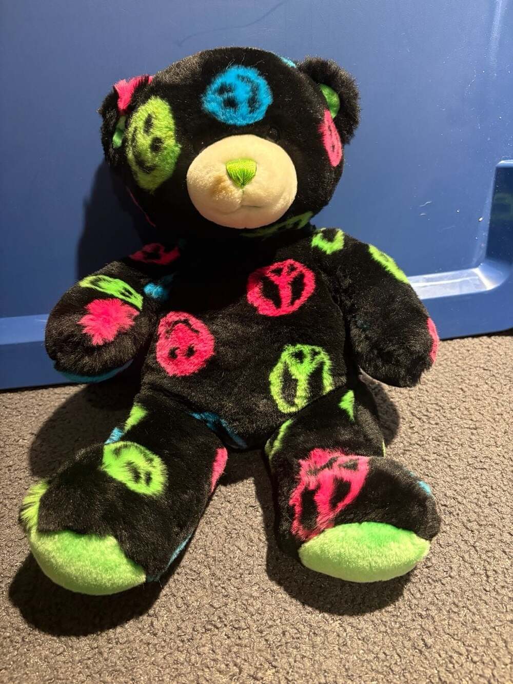 Build A Bear Workshop Peace Sign Smiley Face